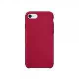 Xqisit iPhone 7/8/SE Cover Silikone-etui Rød