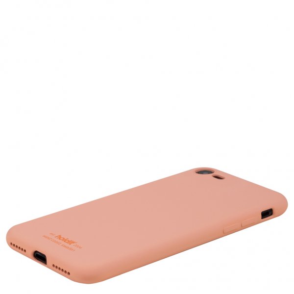 holdit iPhone 7/8/SE Cover Silikone Pink Peach