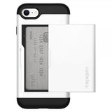 Spigen iPhone 7/8/SE Cover Slim Armor CS Jet White