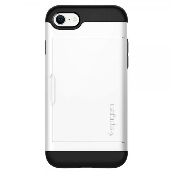 Spigen iPhone 7/8/SE Cover Slim Armor CS Jet White