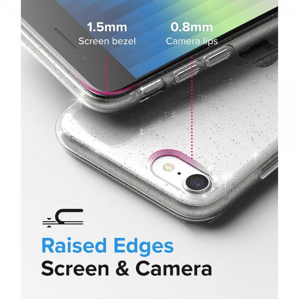 Ringke iPhone 7/8/SE Cover Air Glitter Clear