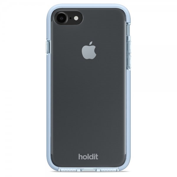 holdit iPhone 7/8/SE Cover Seethru Mineral Blue