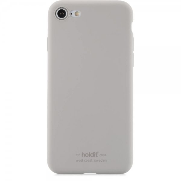 holdit iPhone 7/8/SE Cover Silikone Taupe