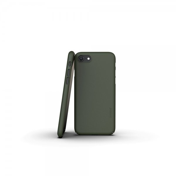 Nudient iPhone 7/8/SE Cover Thin Case V3 Pine Green