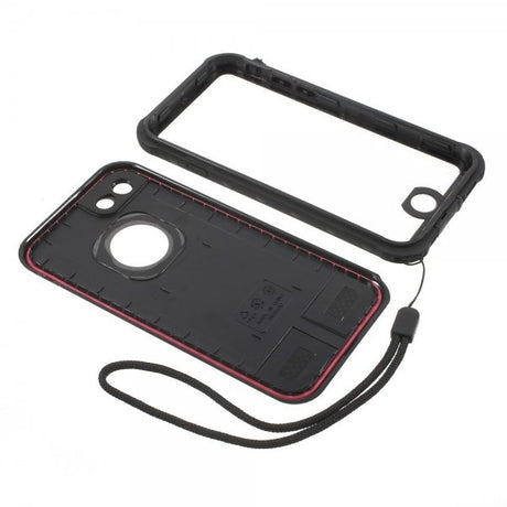 Redpepper iPhone 7/8/SE Cover Vandtæt IP68 Sort