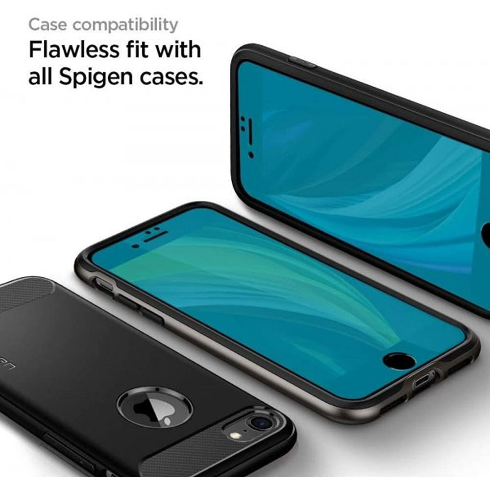 Spigen iPhone 7/8/SE Skærmbeskyttelse GLAS.tR ALIGNmaster