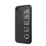 Guess iPhone 7/8/SE Skal Glitter Cover Sort