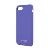 Guess iPhone 7/8/SE Cover Silikone Logo Lilla