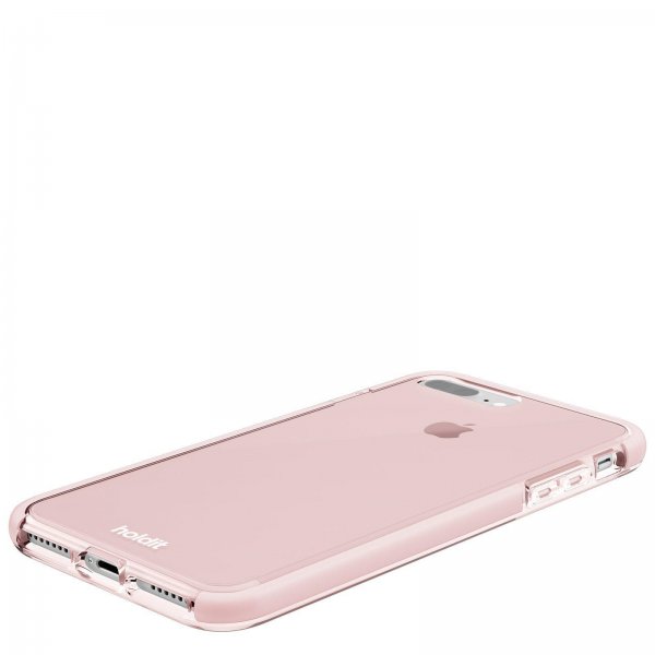 holdit iPhone 7 Plus/iPhone 8 Plus Cover Seethru Blush Pink