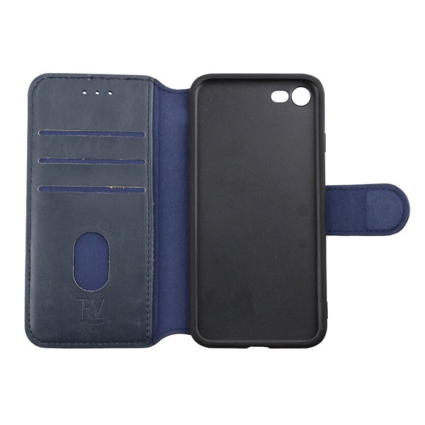 Rvelon iPhone 7/8/SE Cover 3 Kortpladser Blå