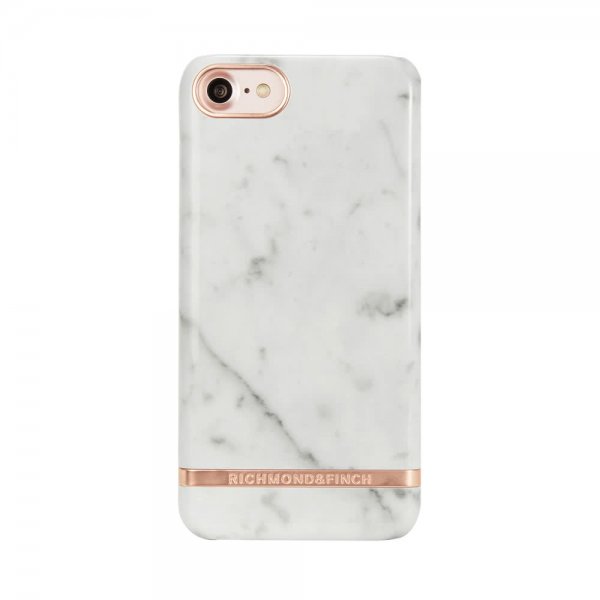 Richmond & Finch iPhone 6/6S/7/8/SE Cover White Marble