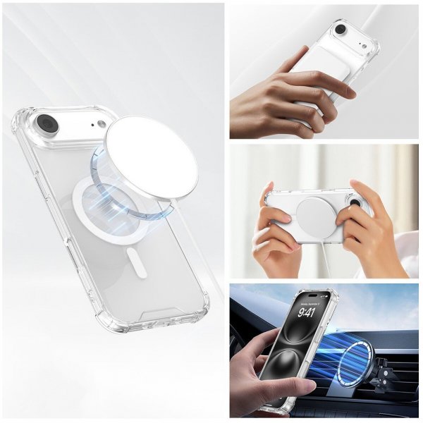 4smarts iPhone Air Cover Ibiza MagSafe Klar