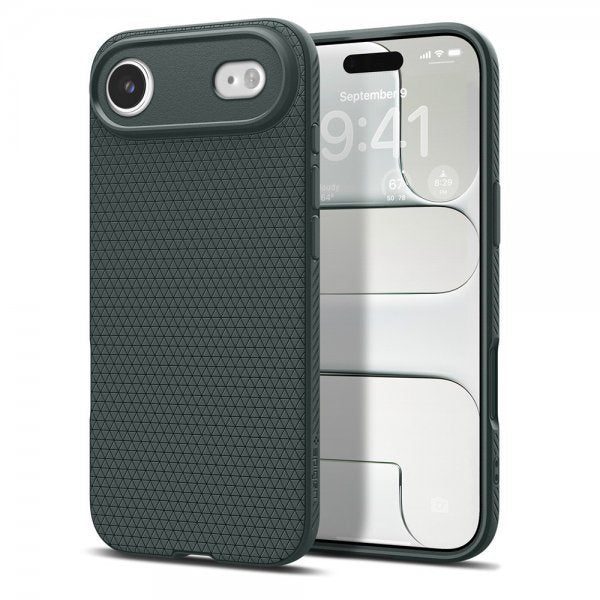 Spigen iPhone Air Cover Liquid Air Abyss Green