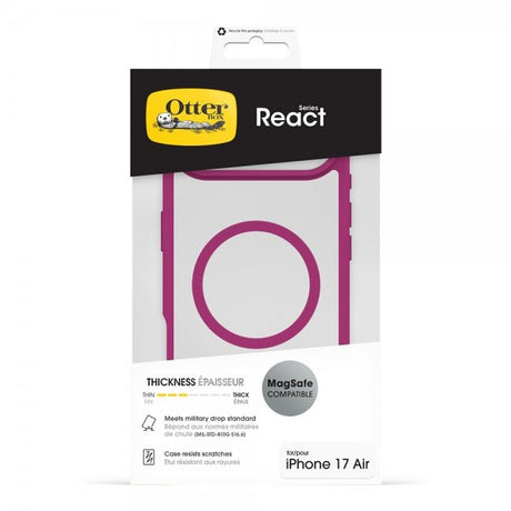 Otterbox iPhone Air Cover React MagSafe Pink Awakening