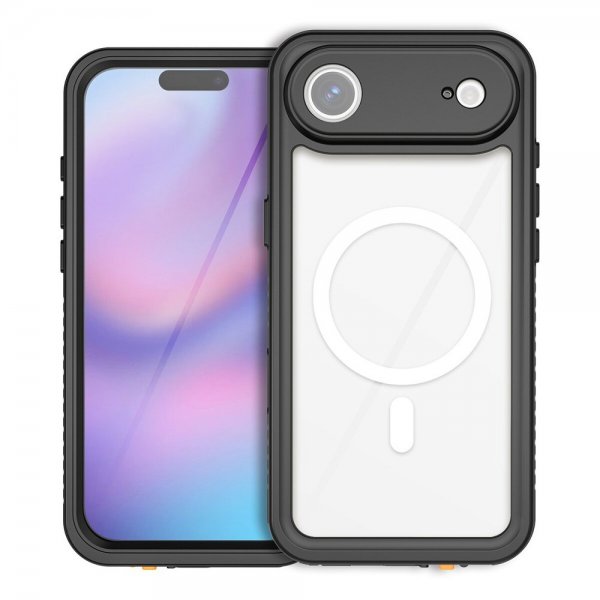 4smarts iPhone Air Cover Stark IP68 MagSafe Sort