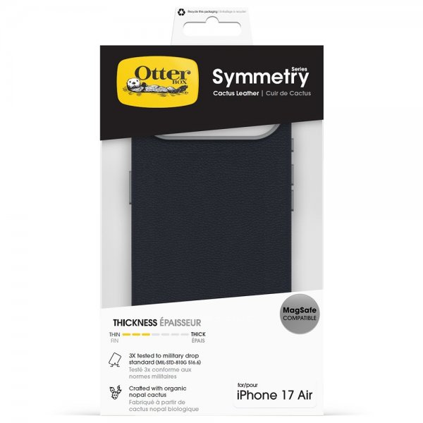 Otterbox iPhone Air Cover Symmetry Cactus Leather MagSafe Blue Sentiment