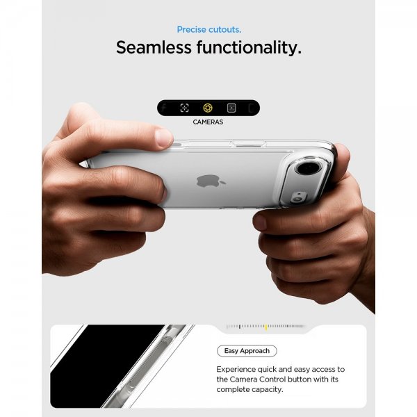 Spigen iPhone Air Cover Ultra Hybrid Krystalklar