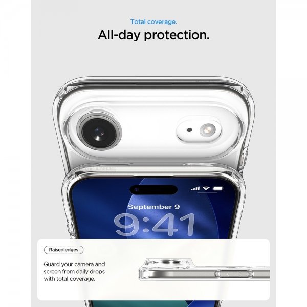 Spigen iPhone Air Cover Ultra Hybrid MagFit Clear White