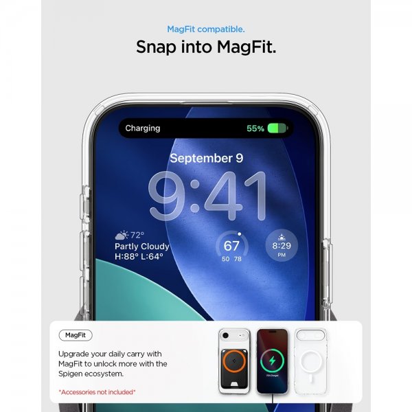 Spigen iPhone Air Cover Ultra Hybrid MagFit Frost White