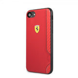 Ferrari iPhone 7/8/SE Cover On Track Rød