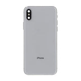 iPhone X Bagside med Komplet Ramme - Hvid