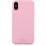 holdit iPhone X/Xs Cover Silikone Rosa