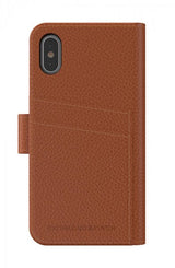 Richmond & Finch iPhone X/Xs Cover Wallet Aftageligt etui Brun