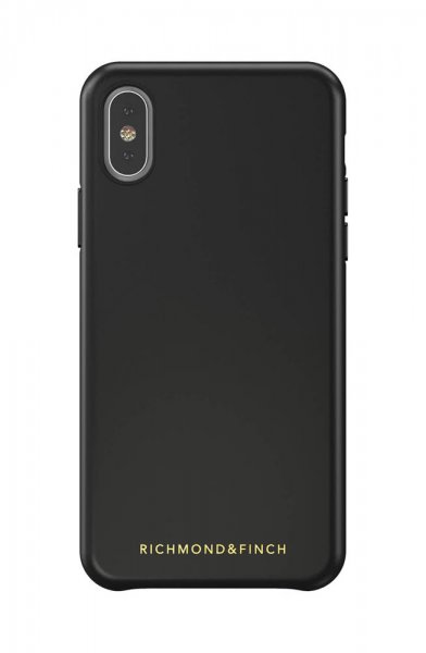 Richmond & Finch iPhone X/Xs Cover Wallet Aftageligt cover Sort