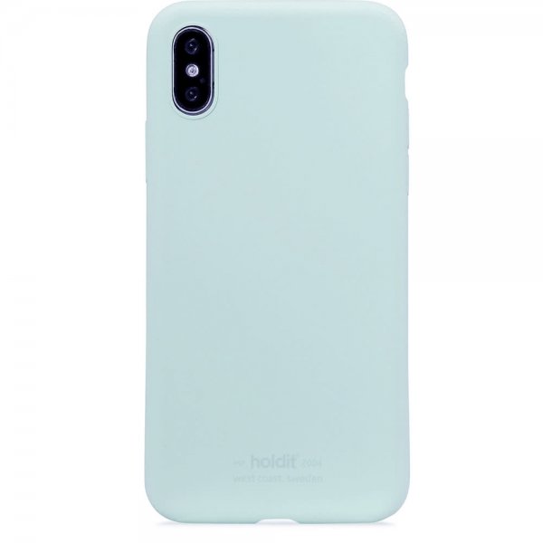 holdit iPhone X/Xs Cover Silikone Mint