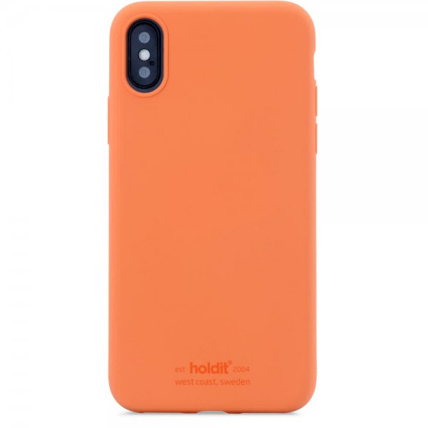 holdit iPhone X/Xs Cover Silikone Orange
