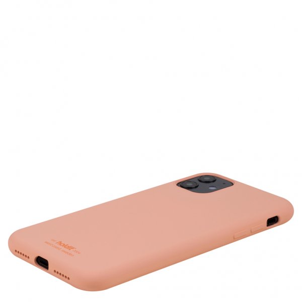 holdit iPhone 11 Cover Silikone Pink Peach
