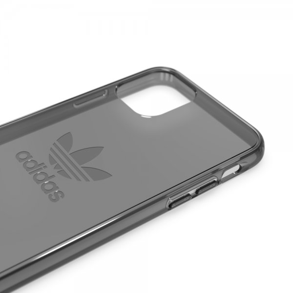 Adidas iPhone 11 Pro Max cover ELLER Protective Clear Case FW19 Smokey Black