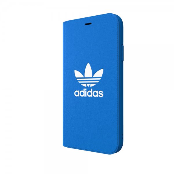 Adidas iPhone Xr Cover ELLER Booklet Case BASIC FW18 Bluebird White