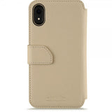 holdit iPhone Xr Etui Stockholm Aftageligt Cover Caramel Beige
