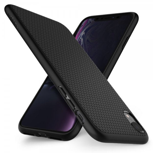 Spigen iPhone Xr Cover Liquid Air Mat Sort