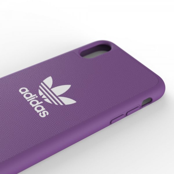 Adidas iPhone Xr Cover OR Trefoil Snap Case Canvas SS19 Active Purple