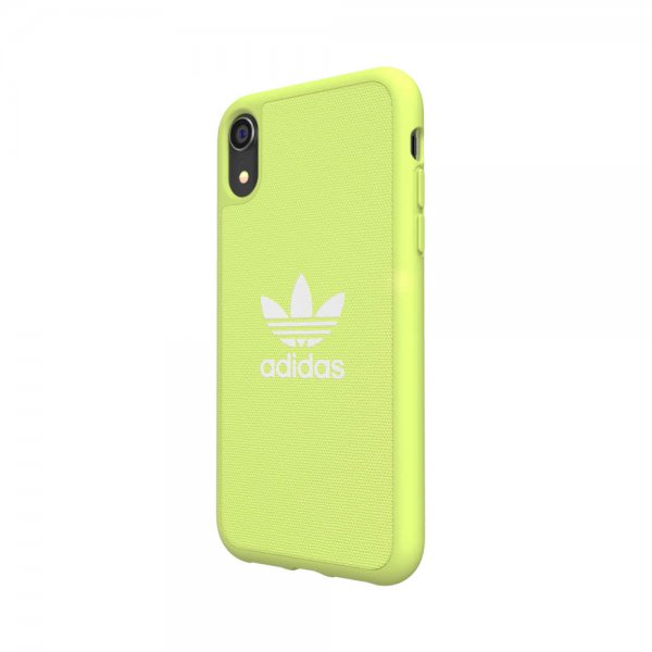 Adidas iPhone Xr Cover OR Moulded Case SS19 CANVAS Gul