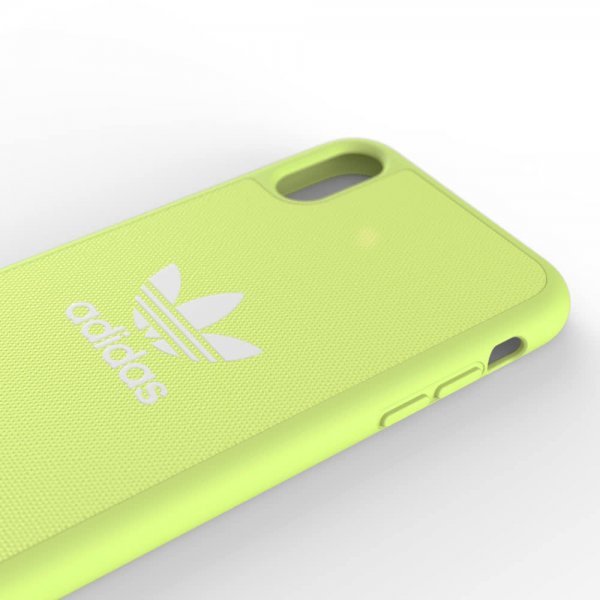 Adidas iPhone Xr Cover OR Moulded Case SS19 CANVAS Gul