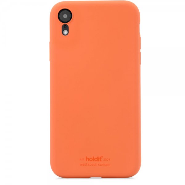 holdit iPhone Xr Cover Silikone Orange