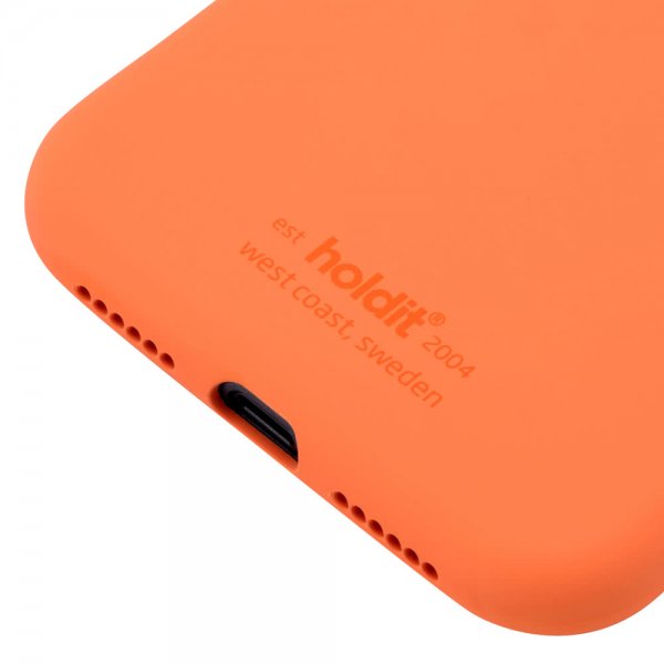 holdit iPhone Xr Cover Silikone Orange