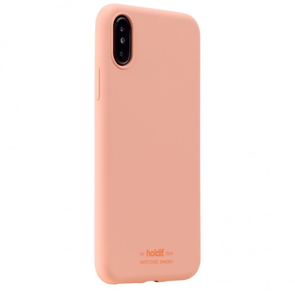 holdit iPhone X/Xs Cover Silikone Pink Peach