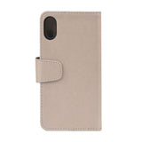 iPhone Xs Max Cover Udklappeligt Kortrum Grå