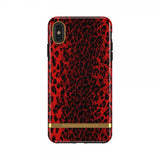 Richmond & Finch iPhone Xs Max Cover Red Leopard