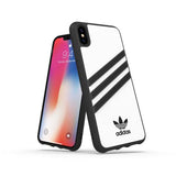 Adidas iPhone Xs Max Cover ELLER 3-Stripes Snap Case FW18 Hvid