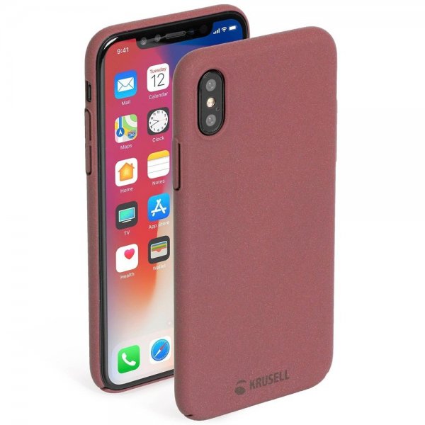 Krusell iPhone Xs Max Cover Sandby Cover Rust