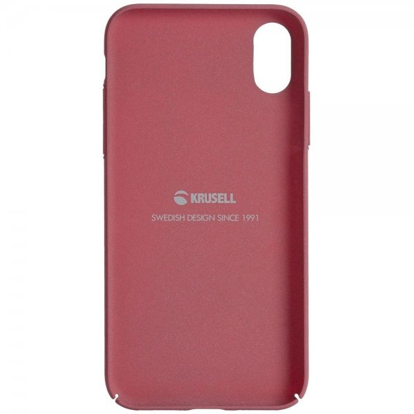 Krusell iPhone Xs Max Cover Sandby Cover Rust