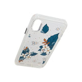 iPhone X/iPhone Xs Cover Motiv Blåt Blad