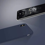 Rvelon iPhone X/iPhone Xs Cover Silikone Blå