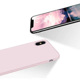Rvelon iPhone X/iPhone Xs Cover Silikone Sandrosa