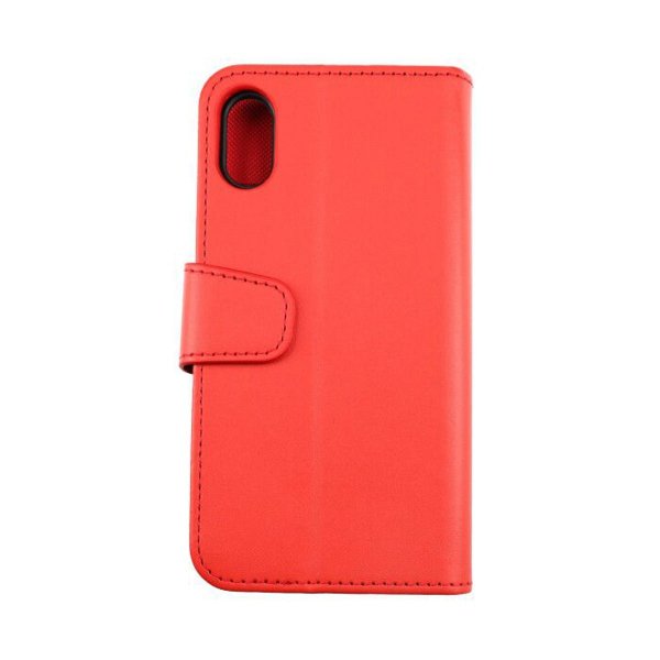 Rvelon iPhone X/iPhone Xs Cover Udklappeligt Kortrum Rød